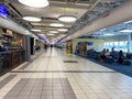 The interior gate area at the St. Louis International Airport STL