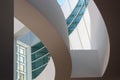 Interior of The Getty Center - Los Angeles