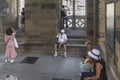 Interior of Giotto Bell Tower, Florence Royalty Free Stock Photo