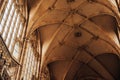 Interior of Gothic Cathedral