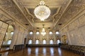 The interior of the Grand Dance Hall in the Rukavishnikov estate in Nizhny Novgorod.