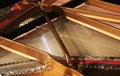 Interior of grand piano Royalty Free Stock Photo