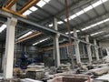 Interior of a granite processing factory