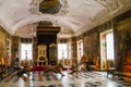 Interior of the Great Hall of Rosenborg Castle in Copenhagen, Denmark Royalty Free Stock Photo