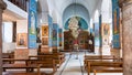 Interior of Greek Orthodox Basilica of St George Royalty Free Stock Photo