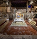 Interior Greek Orthodox Church of the Annunciation, Royalty Free Stock Photo