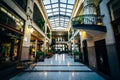 The interior of the Grove Arcade, in Asheville, North Carolina.