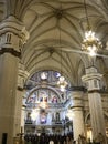 Interior of Guadalajara Cathedral in mexico