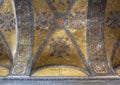 Interior of the Hagia Sofia Aya Sophia in Istanbul, Turkey Royalty Free Stock Photo