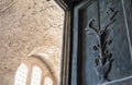 Interior of the Hagia Sofia Aya Sophia in Istanbul, Turkey Royalty Free Stock Photo