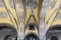 Interior of the Hagia Sofia Aya Sophia in Istanbul, Turkey Royalty Free Stock Photo