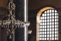 Interior of the Hagia Sophia in Istanbul, Turkey