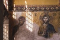 Interior of the Hagia Sophia in Istanbul, Turkey