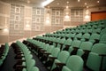 Interior of hall for conferences. Royalty Free Stock Photo