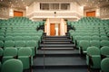 Interior of the hall for holding conferences Royalty Free Stock Photo