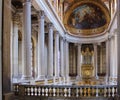 Interior hallway at the Palace of Versailles near Paris