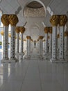 Interior hallway of Sheikh Zeid Grand mosque