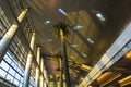 Interior of Hamad International Airport in Doha