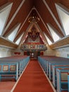 Hammerfest church in Norway Royalty Free Stock Photo