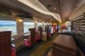 Interior of the Hanayome Noren train 2nd car.