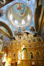 Interior of Hancu church Royalty Free Stock Photo