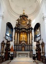 Interior of the Hanswijk basilica church in Mechelen Belgium