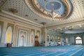 Interior of the Hazrati Imam Cathedral Mosque. Tashkent, Uzbekistan