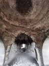 ÃÂ°nterior of historical touristic diyarbakir castle ruins