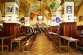 Interior of Hofbraeuhaus beer house