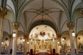 Holy Angel`s Roman Catholic Church Interior Royalty Free Stock Photo