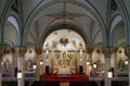 Holy Angel`s Roman Catholic Church Interior Royalty Free Stock Photo