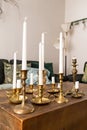 Interior home styling classic details Royalty Free Stock Photo