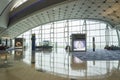 Interior of Hong Kong International Airport. Royalty Free Stock Photo