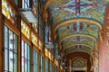 Interior of Hospital de la Santa Creu i Sant Pau in Barcelona