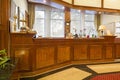 Interior of a hotel reception area Royalty Free Stock Photo