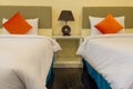 Interior of hotel room Royalty Free Stock Photo