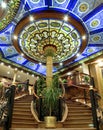 Interior hotel stairway Royalty Free Stock Photo