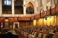 Interior of House of Commons Royalty Free Stock Photo