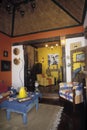 Interior of house furnished in portuguese colonial style, Tirade