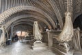 Interior of HR Giger cafe in Gruyeres, Switzerland