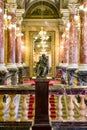 Interior of Hungarian state opera house in Budapest Royalty Free Stock Photo