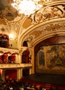 Interior of the Iasi National Theatre Royalty Free Stock Photo