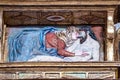 Interior of Iglesia De San Esteban, Church of St. Stephan in Burgos, Spain