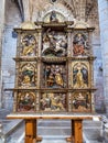 Interior of Iglesia De San Esteban, Church of St. Stephan in Burgos, Spain