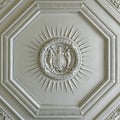 Interior of the FitzWilliam Museum of antiquities, Cambridge Royalty Free Stock Photo