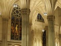 Interior image of the St. Patrick's Cathedral in Manhattan.