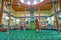 Interior of Imam Al Busiri Mosque, Alexandria, Egypt