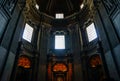 Interior inside the st peters basilica catholic church in the vatican city in rome, Royalty Free Stock Photo