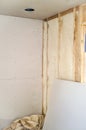Interior Insulation and Sheetrock Royalty Free Stock Photo