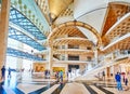 Interior of Islamic Art Museum, Doha, Qatar Royalty Free Stock Photo